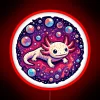 Axolotl Art 153 Axolotl Lovers RGB Neon Sign - Image 2