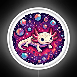 Axolotl Art 153 Axolotl Lovers RGB Neon Sign