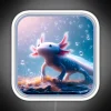 Axolotl Art 23 Axolotl Lovers RGB Neon Sign - Image 4