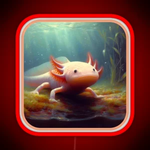 Axolotl Art 29 Axolotl Lovers RGB Neon Sign