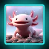 Axolotl Art 3 Axolotl Lovers RGB Neon Sign - Image 2