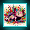 Axolotl Art 75 Axolotl Lovers RGB Neon Sign - Image 3