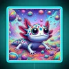 Axolotl Art 97 Axolotl Lovers RGB Neon Sign - Image 2