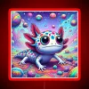 Axolotl Art 97 Axolotl Lovers RGB Neon Sign