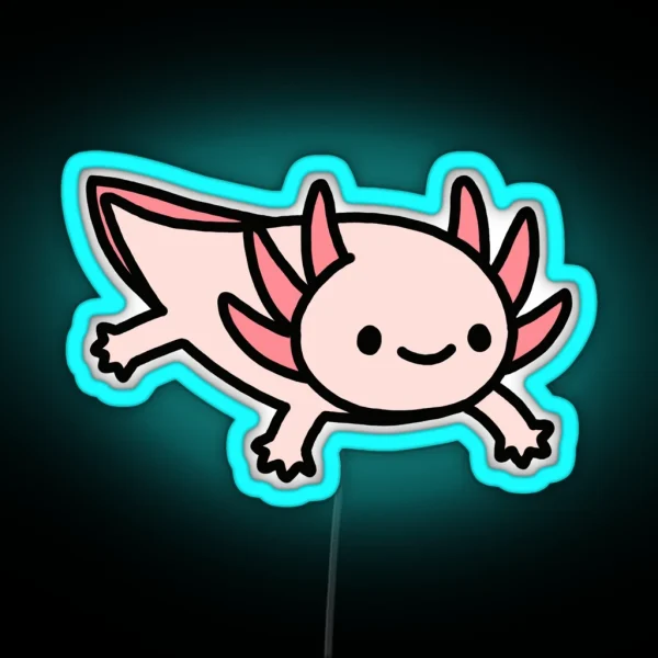 Axolotl RGB Neon Sign