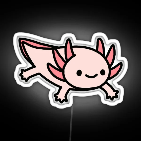 Axolotl RGB Neon Sign