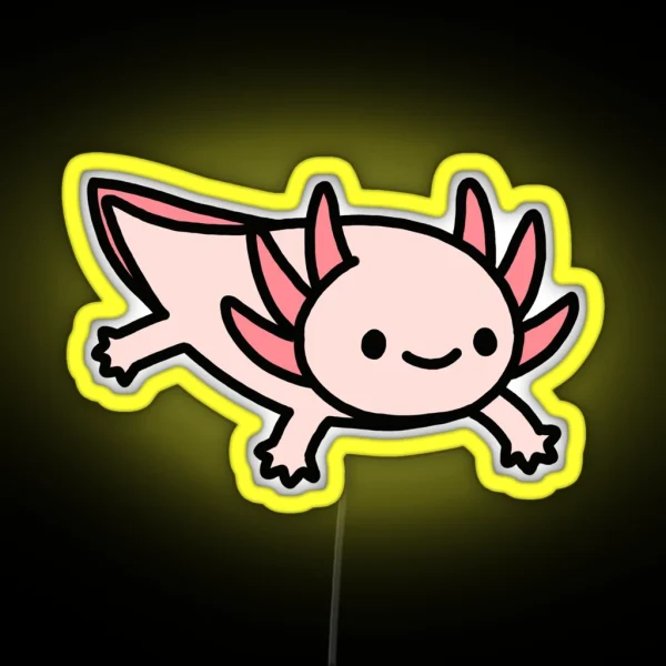 Axolotl RGB Neon Sign
