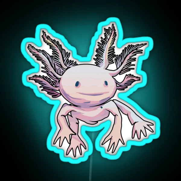 Axolotl RGB Neon Sign