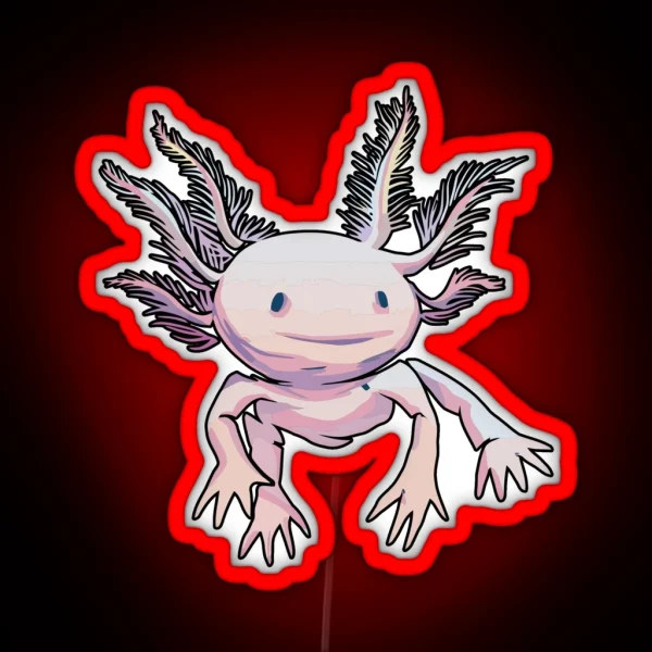 Axolotl RGB Neon Sign