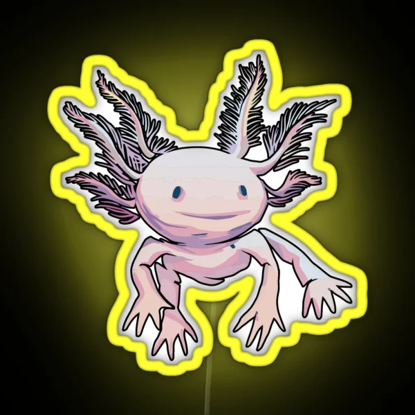 Axolotl RGB Neon Sign