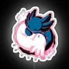 Axolotl Yin Yang RGB Neon Sign - Image 4