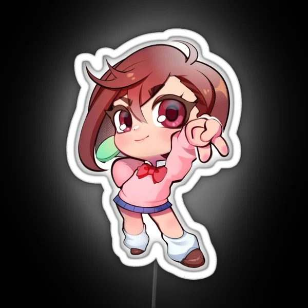 Ayase Momo Dandadan RGB Neon Sign