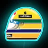Ayrton Senna Helmet RGB Neon Sign