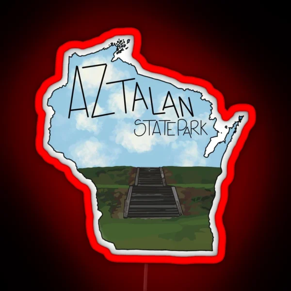 Aztalan State Park RGB Neon Sign
