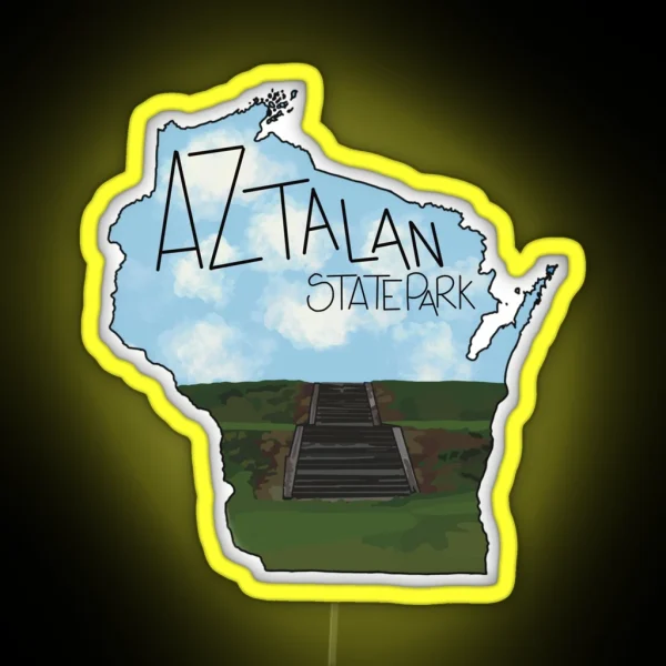 Aztalan State Park RGB Neon Sign