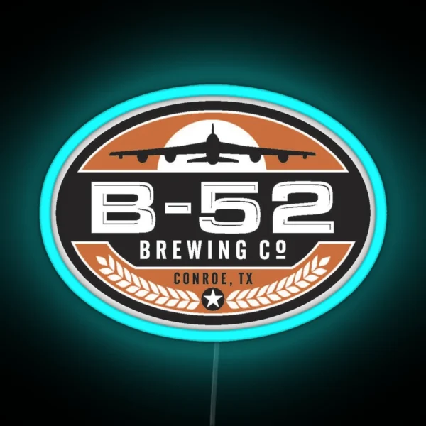 B 52 Brewing Company RGB Neon Sign