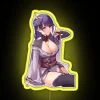 Official Genshin Impact Baal Raiden Shogun Neon Sign with Customizable RGB Lighting
