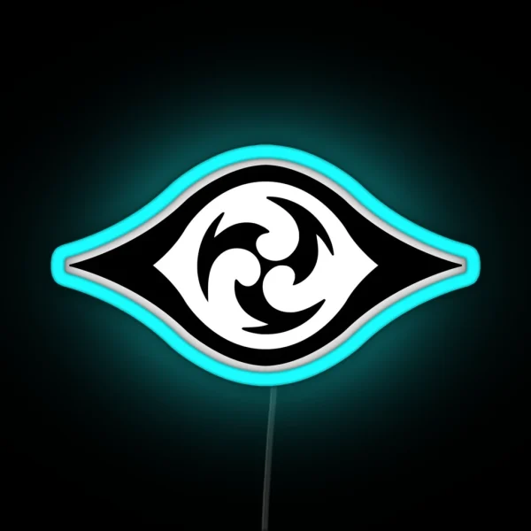 Baal S Eye Of Stormy Judgement RGB Neon Sign