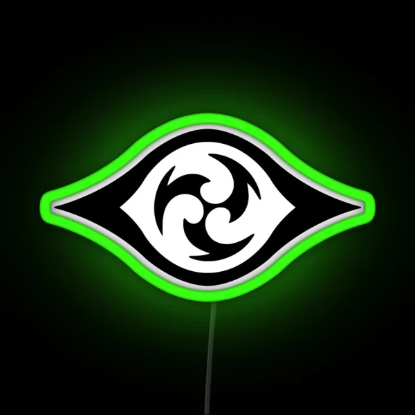 Baal S Eye Of Stormy Judgement RGB Neon Sign