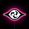 RGB LED Canvas Sign with Eye of Judgement Stormy Atmosphere Effect