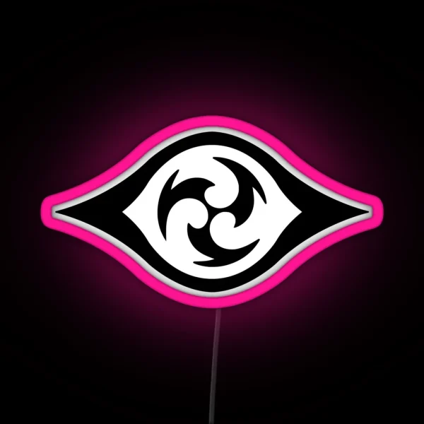 Baal S Eye Of Stormy Judgement RGB Neon Sign