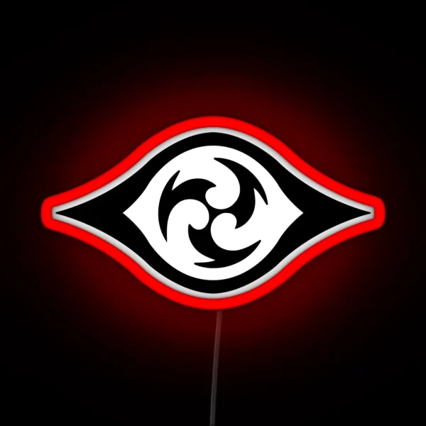 Baal S Eye Of Stormy Judgement RGB Neon Sign