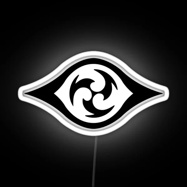 Baal S Eye Of Stormy Judgement RGB Neon Sign