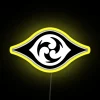 Electric Eye-catching RGB LED Sign with Neon Stormy Judgement Display