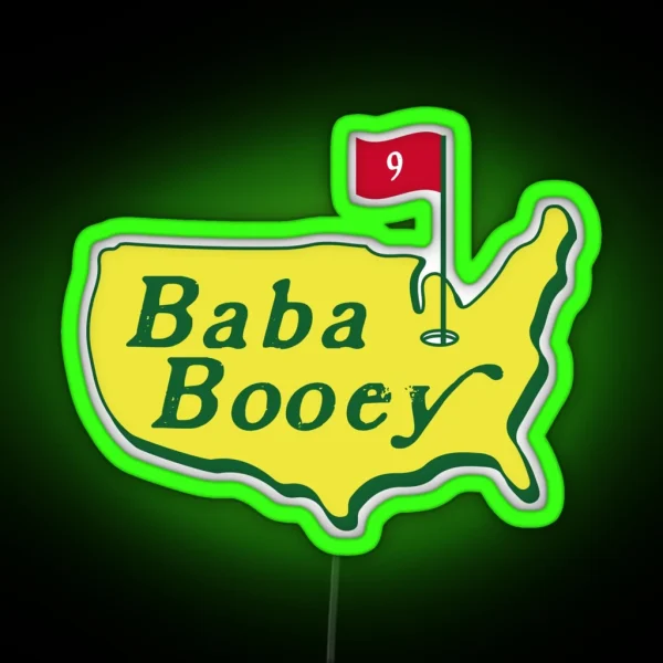 Baba Booey Golf Classic RGB Neon Sign