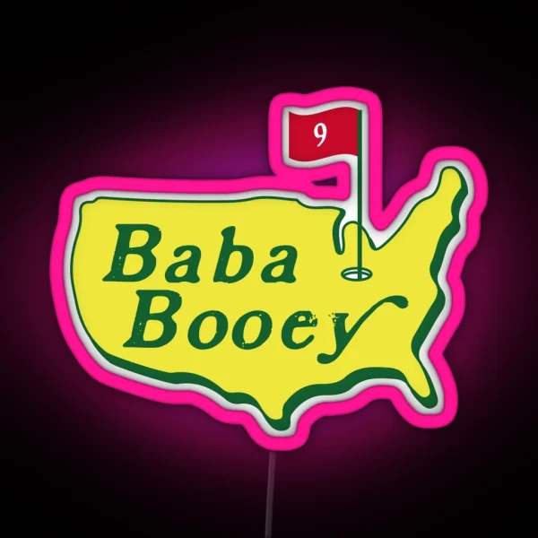Baba Booey Golf Classic RGB Neon Sign