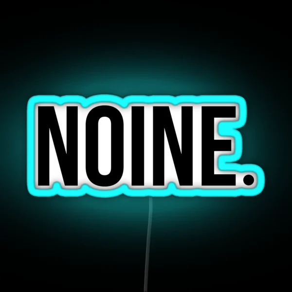 Baba Booey Noine RGB Neon Sign