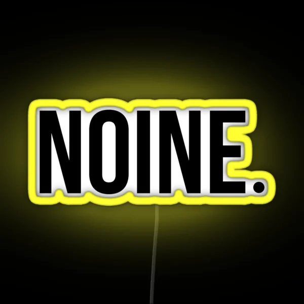 Baba Booey Noine RGB Neon Sign
