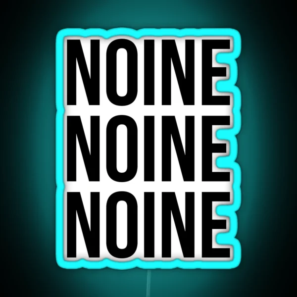 Baba Booey Noine RGB Neon Sign