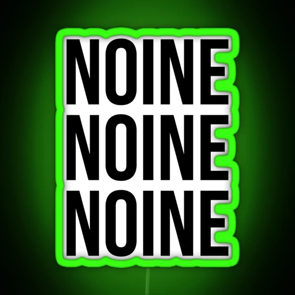 Baba Booey Noine RGB Neon Sign