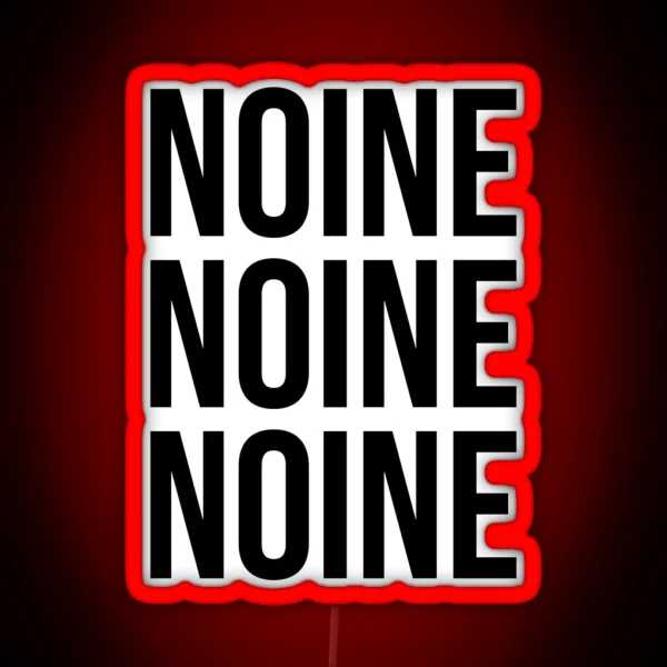 Baba Booey Noine RGB Neon Sign