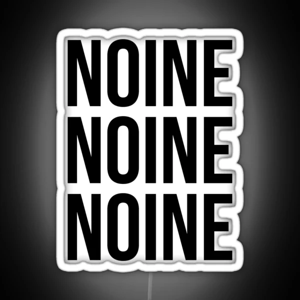 Baba Booey Noine RGB Neon Sign