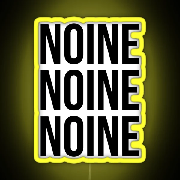 Baba Booey Noine RGB Neon Sign
