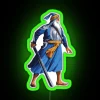Neon Baba Deep Singh Colourful Sign in Vibrant RGB LED Lighting