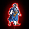 Vibrant Baba Deep Singh RGB Neon Sign Illuminates Your Spiritual Space