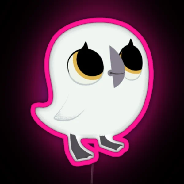 Baba Puffin Rock RGB Neon Sign