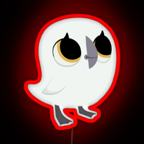 Baba Puffin Rock RGB Neon Sign