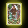Vibrant Baba Yaga LED Sign in Bright RGB Neon Colors
