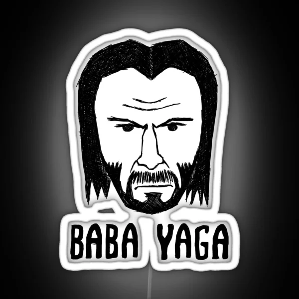 Baba Yaga RGB Neon Sign