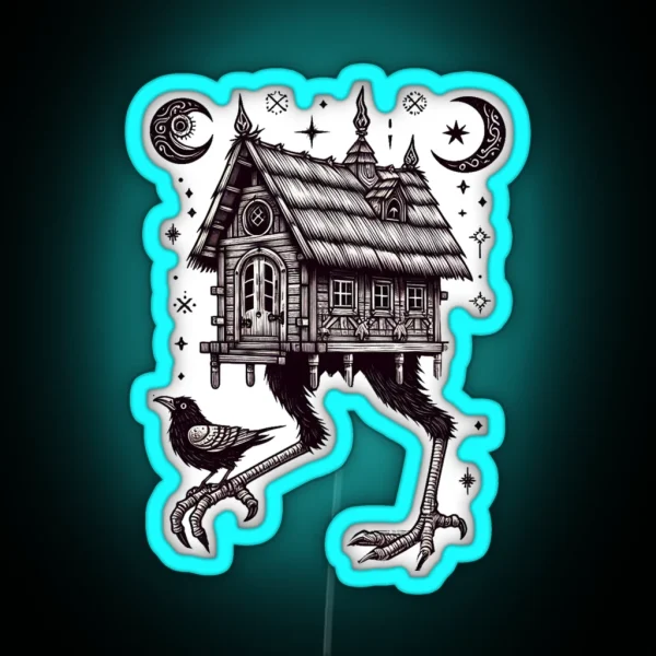 Baba Yaga RGB Neon Sign