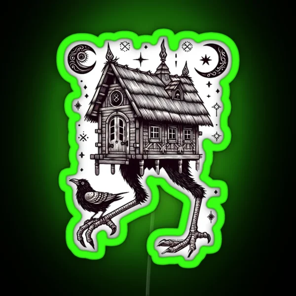 Baba Yaga RGB Neon Sign