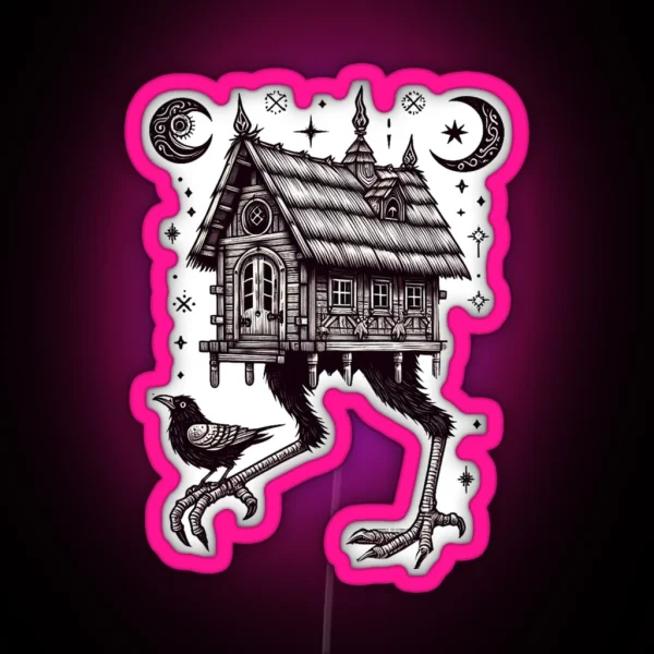 Baba Yaga RGB Neon Sign