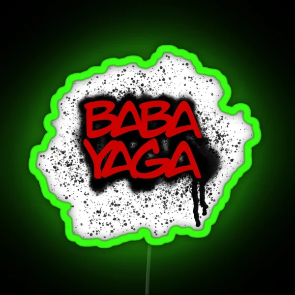 BABA YAGA RGB Neon Sign