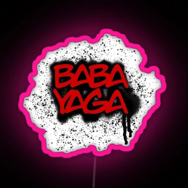 BABA YAGA RGB Neon Sign