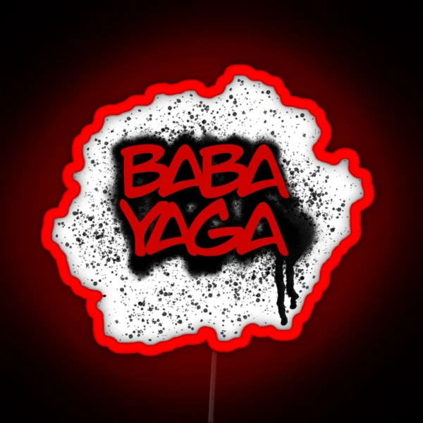 BABA YAGA RGB Neon Sign