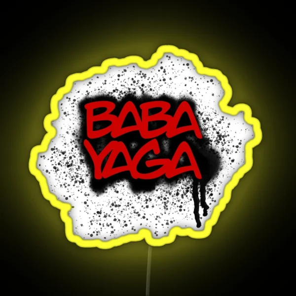 BABA YAGA RGB Neon Sign